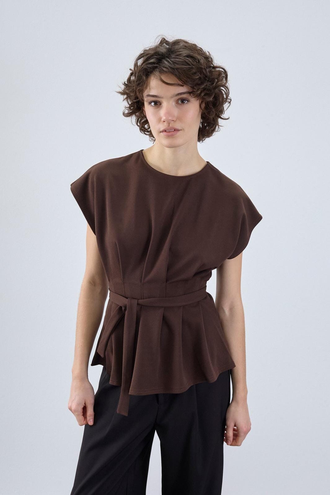 Sisters Point - Giksa-Top 20581 - 222 - D. Chocolate Toppe 