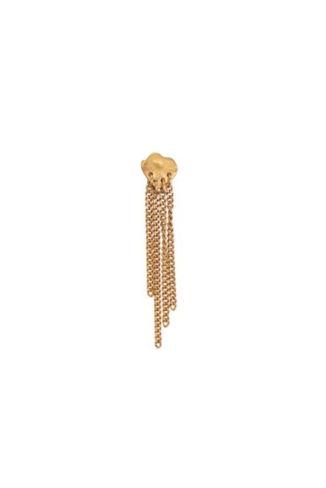 Stine A - Petit Shell Reflections Earring With Chains - Single - 1416-02-S Øreringe 