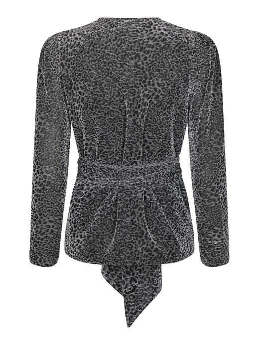 Valentin Studio - Josie Leo Blouse 157956 - 220 - Silver Bluser 