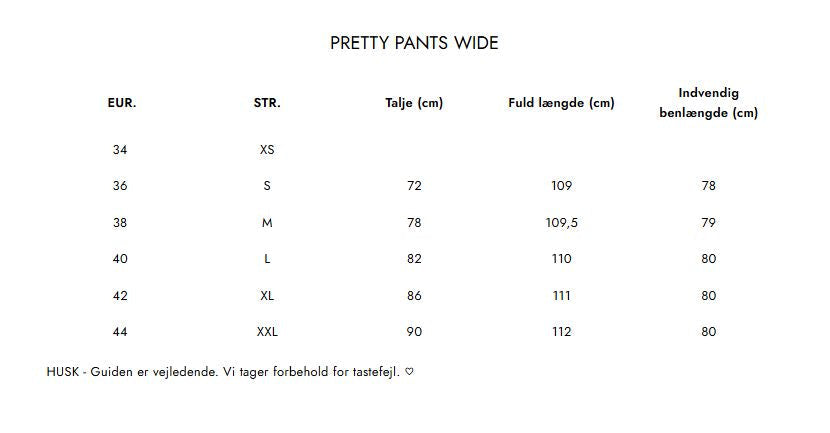 Valentin Studio - Pretty Pants Wide 163193 - 543 - Camel Bukser 