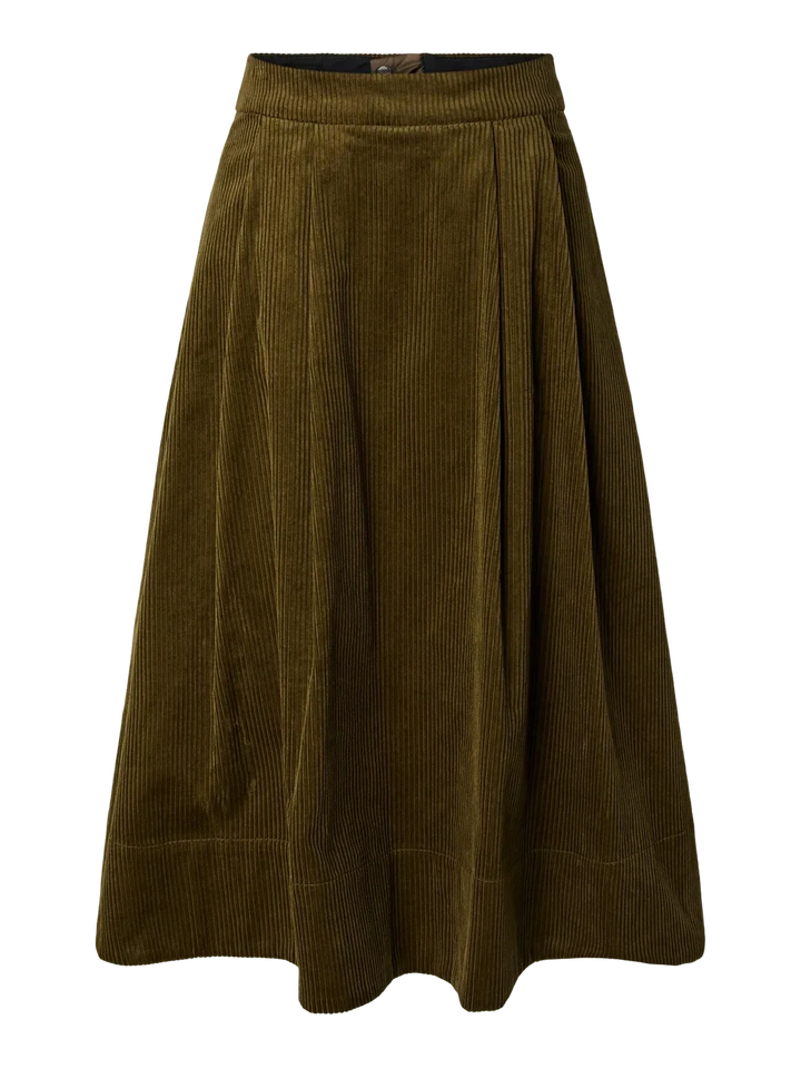 YAS - Yascordo Long Skirt - 5119369 Fir Green Nederdele 