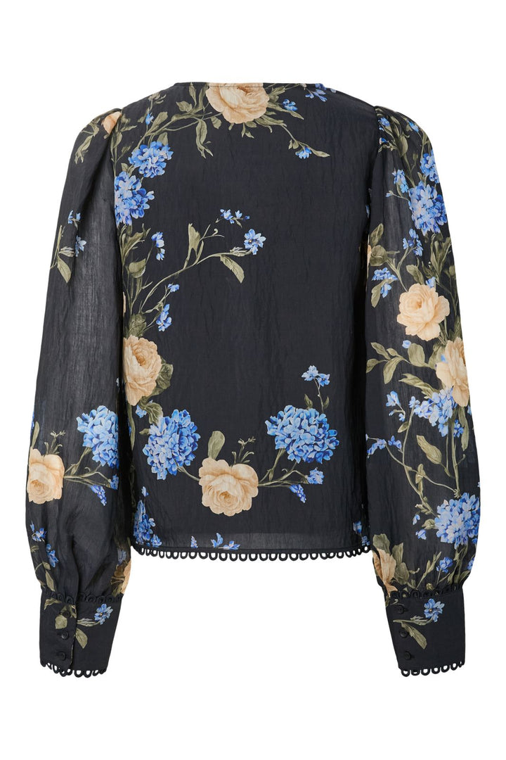 YAS - Yasfloressence Ls Top - 5225694 Black Bluebell