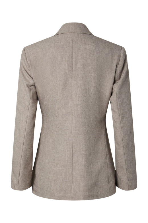 YAS - Yasmalino Ls Wrap Blazer - 5167119 Medium Grey Melange
